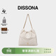 DISSONA迪桑娜女包靜謐單肩包高級感流浪腋下包小香風(fēng)菱格【禮物】 白色