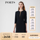 PORTS寶姿女裝新品七分袖連衣裙ALD9D037LWP096 ALD9D037LWP096-BLACK S (4)