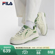 FILA 斐樂(lè )官方女鞋復古板鞋運動(dòng)鞋2025夏新款律動(dòng)鞋時(shí)尚休閑鞋小白鞋 螢石綠/林棲綠-FS 38.5
