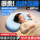 愿望良品【德國嬰兒深睡枕】?jì)和眍^寶寶透氣硅膠枕6個(gè)月以上四季專(zhuān)用枕 【安睡藍】親膚透氣*深睡護脊*抑菌 純色 【59*34*3cm】建議6個(gè)月-3歲 | 身高65-100