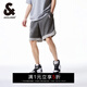 杰克·瓊斯（JACK&JONES）男裝NBA聯(lián)名布魯克林籃網(wǎng)隊潮時(shí)尚百搭舒適運動(dòng)寬松短褲22529F027 E39暗灰色 M (175)