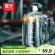 富光噸杯桶大容量塑料杯水杯Tritan刻度吸管運動(dòng)戶(hù)外水壺杯子2600ML