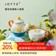 JOYYE卓藝整套茶具單人茶壺杯便捷式快客杯獨立茶慮高檔實(shí)用新年伴手禮 繁花似錦-杏花