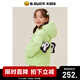 B.Duck小黃鴨童裝女童羽絨服寶寶保暖外套小翅膀兒童冬裝加厚男童過(guò)年服 綠色 120 cm （充絨量83.1g）