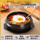 陶煲王韓國石鍋拌飯專(zhuān)用砂鍋家用陶瓷韓式大醬鍋米村拌飯碗煲仔飯小沙鍋 鍋墊+石鍋(無(wú)蓋) 1.5L
