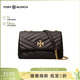 湯麗柏琦（Tory Burch）TB女包徽標鏈條單肩包 黑色中號 禮物