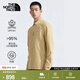 北面（The North Face）長(cháng)袖襯衫男LIGHTRANGE除菌輕速防曬速干戶(hù)外休閑運動(dòng)襯衫|8DFZ LK5/石褐棕 L /175