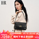 HR赫蓮娜包包女包復古小方包女植鞣頭層牛皮單肩包斜挎包女生日禮物