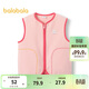 巴拉巴拉童裝寶寶保暖背心冬季加厚搖粒絨兒童馬甲男女童加絨208424171204