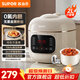 蘇泊爾（SUPOR）電高壓鍋2人-3人 家用電壓力鍋2升迷你小型電飯煲電飯鍋 70Kpa高壓烹飪高壓鍋 0氟內膽電壓力鍋 【特色開(kāi)蓋煮】一鍋?lái)斔腻?2L