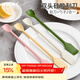 半物生活硅膠勺硅膠刮刀長(cháng)柄咖啡攪拌勺果醬刮勺黃油抹刀食品級烘焙硅膠鏟