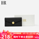 HR赫蓮娜女包錢(qián)包女長(cháng)款真皮輕奢牛皮錢(qián)夾子時(shí)尚女士手拿包禮盒裝 黑色