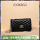 COOGI包包女款新款輕奢侈女士斜跨包生日母親情人節禮物送女友老婆媽媽 黑色