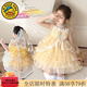 G.duck小黃鴨童裝洛麗塔公主裙夏季女童連衣裙甜美蛋糕裙可愛(ài)蓬蓬裙潮流 公主裙+裙撐 110 建議4~5歲（100-110cm）