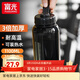 富光塑料水杯男學(xué)生大容量戶(hù)外運動(dòng)水杯耐高溫太空杯便攜瓶子泡茶 京元黑+PC材質(zhì)+三倍加厚1500ml