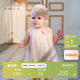 戴維貝拉兒童連衣裙女童夏裝無(wú)袖裙子女寶寶網(wǎng)紗公主裙童裝
