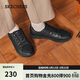 斯凱奇（Skechers）男鞋春季商務(wù)休閑板鞋舒適軟底緩震通勤平底工作鞋210946
