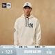 NEW ERA紐亦華MLB連帽衛衣男女NY套頭運動(dòng)潮衣中性風(fēng)百搭潮 13732636-米色 S