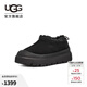 UGG 王一博同款春季男女同款厚底塔斯曼彩殼雪地靴休閑鞋 1144096 BBLC | 黑色/黑色 40 尺碼偏小，建議拍大二碼