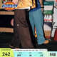 Dickies85283經(jīng)典工裝雙膝長(cháng)褲休閑直筒簡(jiǎn)約小LOGO百搭工裝長(cháng)褲 010610 深棕色 32