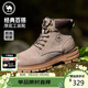 駱駝牌 經(jīng)典登山戶(hù)外大黃靴男馬丁靴戶(hù)外工裝鞋 P15W379009 沙色 42