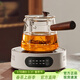 憶壺茶（YIHUTEA） 玻璃茶壺側把泡茶壺 電陶爐煮茶器功夫茶具套裝煮茶壺茶道杯 1300w多功能爐+壺700ml