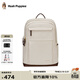 暇步士（Hush Puppies）雙肩包電腦包雙拼色通勤包大容量背包女旅行生日禮物送女友 米杏色HA-131251292