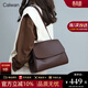 CALWAN KEODH托特包包女包牛皮斜挎單肩包輕奢時(shí)尚小眾生日禮物送女友老婆 【咖色】輕奢百搭簡(jiǎn)約通勤實(shí)用走心女生閨蜜