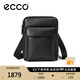 愛(ài)步（ECCO）【38女神節禮物】女包 簡(jiǎn)約輕奢牛皮通勤包包 斜挎包9108218 黑色910821890000