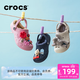 卡駱馳（CROCS）貝雅暖棉兒童洞洞鞋秋冬保暖棉鞋/207500/207501 芭蕾粉/冬日白-79R 25 (150mm)