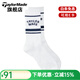 Taylormade泰勒梅高爾夫新款簡(jiǎn)約透氣舒適百搭防滑吸汗女士golf襪子短筒 N97950 白色 均碼