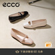 愛(ài)步（ECCO）芭蕾舞鞋女 倪妮同款時(shí)尚百搭瑪麗珍淺口單鞋 舞悅234303 HL 石灰色23430301378 37