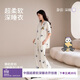靜韻【深睡衣70】超柔軟涼感睡衣熊貓叭叭夏短袖情侶家居服套裝女