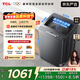 TCL水旋風(fēng)三動(dòng)力直驅變頻波輪洗衣機全自動(dòng)12KG大容量家電1.31洗凈比國家補貼以舊換新B120T6-DP