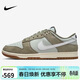 耐克NIKE男子休閑鞋板鞋 DUNK 緩震運動(dòng)鞋IB6399-002軍綠 42
