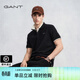 GANT/甘特【智性POLO】100%液氨棉夏男士親膚T恤抗菌易打理短袖t恤衫 先鋒黑 M