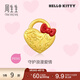 周生生Hello Kitty愛(ài)情鎖黃金轉運珠 足金三麗鷗家族串珠 94476C