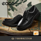 愛(ài)步（ECCO） 樂(lè )福鞋男 秋季休閑皮鞋男鞋 都市奧斯550324 黑色55032401001 40
