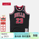 MITCHELL & NESS【新年送禮】公牛隊球衣97-98賽季球員版復古運動(dòng)背心 黑色 2XL