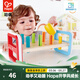 Hape木質(zhì)玩具  堆堆樂(lè )木制敲打臺敲棒臺幼兒園早教玩具1-3歲男孩女孩 E0506 彩虹敲敲臺