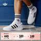 adidas「面包鞋」COURTIC經(jīng)典運動(dòng)板鞋男女阿迪達斯官方三葉草 白/黑（JQ5042）   41