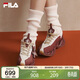 FILA VETTA斐樂(lè )官方楊冪同款女鞋老爹鞋2026春新年款休閑運動(dòng)鞋V頭鞋