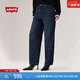 Levi's【商場(chǎng)同款】李維斯新款女士Baggy直筒牛仔褲A3494 深藍 27 (30)