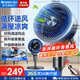 格力（GREE）電風(fēng)扇家用空氣循環(huán)扇客廳臥室辦公宿舍落地扇渦輪對流換氣扇臺式桌面小風(fēng)扇廣角搖頭臺地兩用電扇 【升級遙控定時(shí)】澎湃循環(huán)大風(fēng)量 1902Bg3