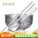 茂林銀樓食用級銀碗999足銀餐具套裝 雪花銀熟銀家用送小孩寶寶銀碗筷勺子 九龍碗180g+勺子48g+筷子51g