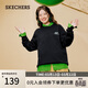 斯凱奇（Skechers）春季衛衣柔軟舒適圓領(lǐng)長(cháng)袖衫美式時(shí)尚多巴胺套頭衫