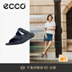 愛(ài)步（ECCO）勃肯鞋女 平底外穿涼拖鞋 軟底運動(dòng)沙灘鞋  科摩206823 HL 黑色20682301001 37