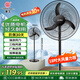 華生（Wahson）電風(fēng)扇家用落地扇交流定頻電扇立式工業(yè)扇18吋牛角扇低噪大風(fēng)量宿舍辦公車(chē)間商用強力風(fēng)扇FS-D1806