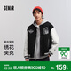 森馬（Semir）商場(chǎng)同款夾克男繡花棒球服情侶25春秋外套101125108121