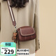 YUYULA包包女包牛皮斜挎包品牌輕奢洋氣單肩包生日禮物高級感送女友老婆